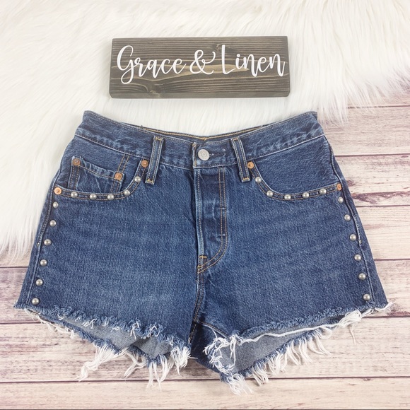 Levi's Pants - Levi’s • 501 High Waisted Cut Off Jean Shorts